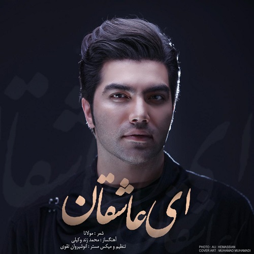 دانلود آهنگ جدید محمد زندوکیلی بنام ای عاشقان