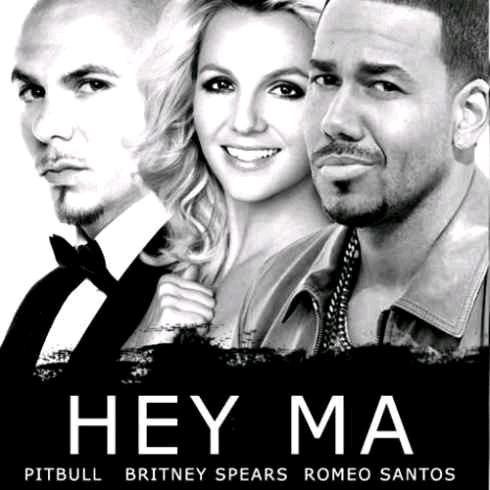 دانلود آهنگ جدید Pitbull و Britney Spears و Romeo Santos بنام Hey Ma